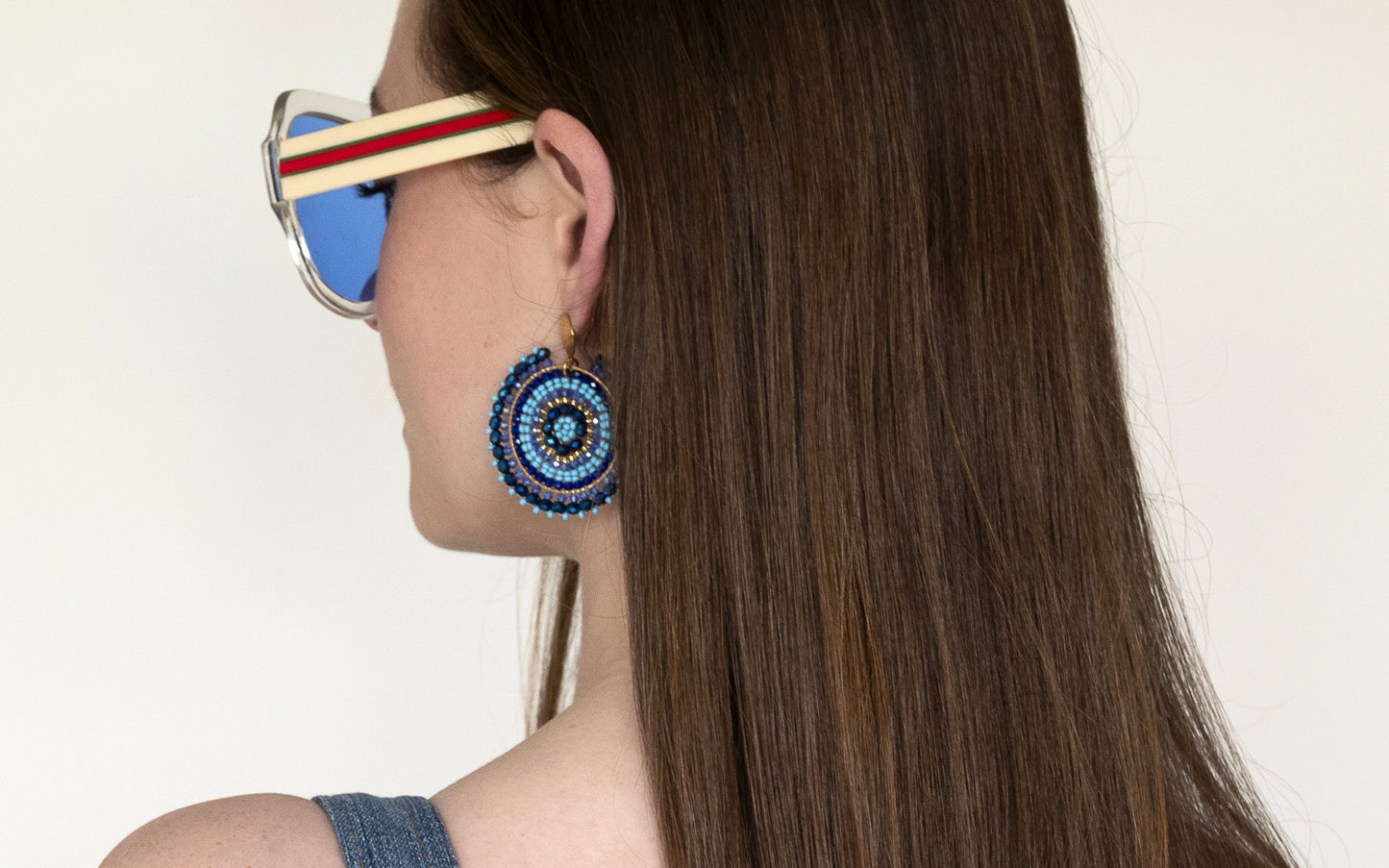 Lavender Blue Earrings